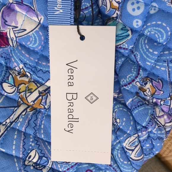 Vera Bradley Disney Blue Patterned Bag - Picture 12 of 13